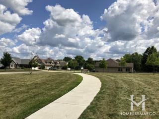 Rivers Edge subdivision in Yorkville, IL