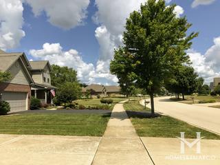 Rivers Edge subdivision in Yorkville, IL