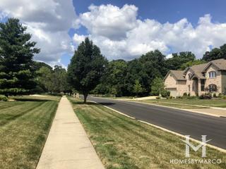 White Oak Estates subdivision in Yorkville, IL