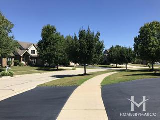 Woodworth subdivision in Yorkville, IL