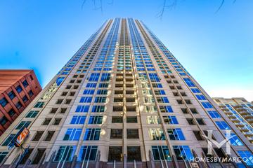 Millennium Centre building in the River North neighborhood of Chicago, IL