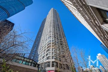 River Plaza building in the River North neighborhood of Chicago, IL