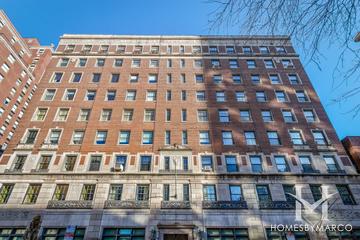 Churchill building in the Gold Coast neighborhood of Chicago, IL