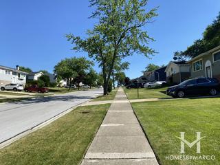 Timber Ridge subdivision in Hickory Hills, IL