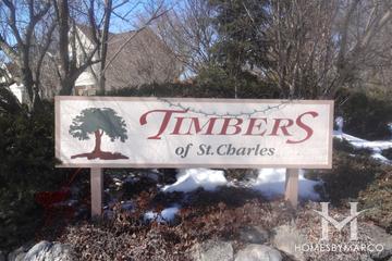 Timbers subdivision in St. Charles, IL