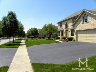 Eagle Brook subdivision in Geneva, IL