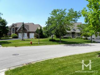 Eagle Brook subdivision in Geneva, IL