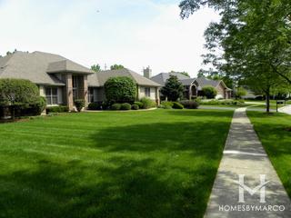 Fox Run subdivision in Geneva, IL