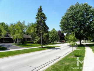 Sunset Meadows subdivision in Geneva, IL