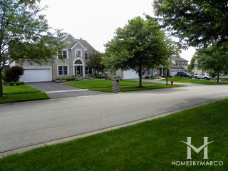 Wildwood subdivision in Geneva, IL