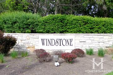 Windstone subdivision in Sugar Grove, IL