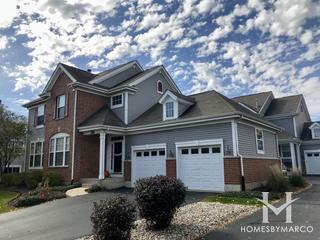 Briarcourt Villas subdivision in Aurora, IL