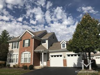 Briarcourt Villas subdivision in Aurora, IL
