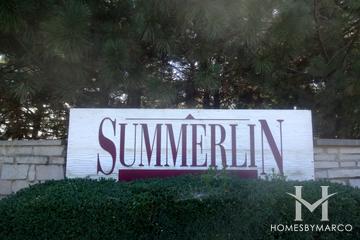 Summerlin subdivision in Aurora, IL