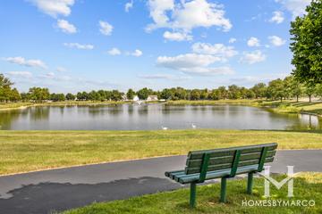 Carillon Lakes subdivision in Crest Hill, IL