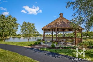 Carillon Lakes subdivision in Crest Hill, IL