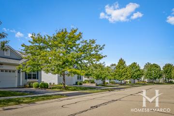 Carillon Lakes subdivision in Crest Hill, IL
