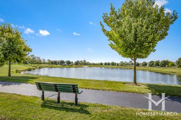 Carillon Lakes subdivision in Crest Hill, IL