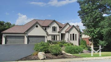 Abbey Woods subdivision in Frankfort, IL
