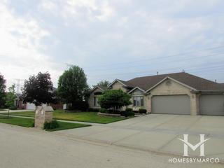Sandalwood Estates subdivision in Frankfort, IL