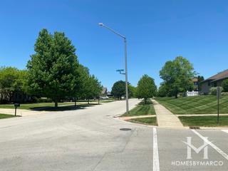 Whispering Pines subdivision in Lockport, IL