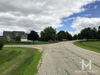 Burlington Hills subdivision in Hampshire, IL