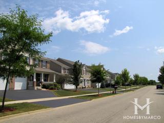 Orchard Hills subdivision in Wauconda, IL