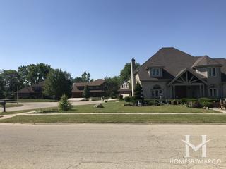 Old Oak subdivision in Homer Glen, IL