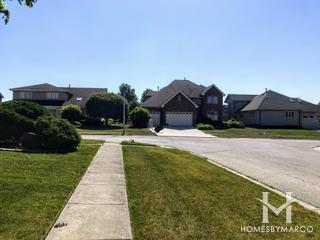 Old Oak subdivision in Homer Glen, IL