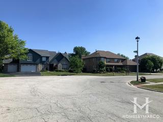Old Oak subdivision in Homer Glen, IL