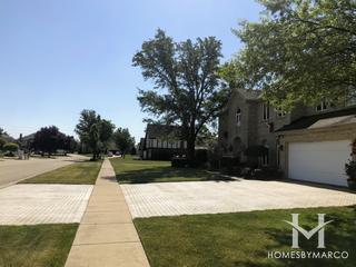 Old Oak subdivision in Homer Glen, IL