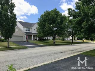 Park Place subdivision in Oswego, IL