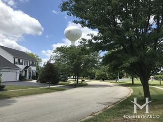 Park Place subdivision in Oswego, IL