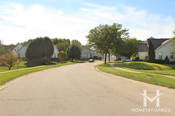 Caton Crossing subdivision in Plainfield, IL