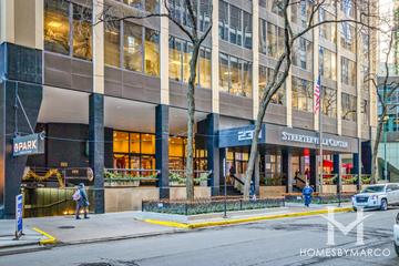 Streeterville Center building in the Streeterville neighborhood of Chicago, IL