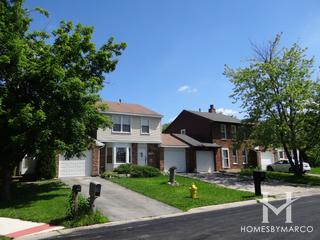 Spring Valley subdivision in Carol Stream, IL