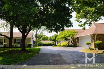 Dartmouth Village subdivision in Wheaton, IL