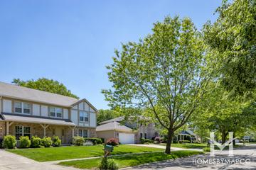 Hawthorne Square subdivision in Naperville, IL