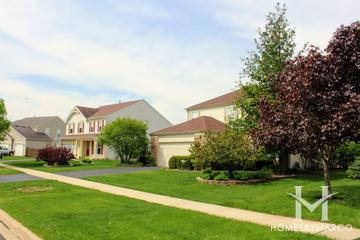 The Lindens subdivision in Aurora, IL