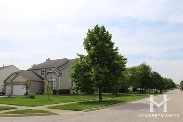 The Lindens subdivision in Aurora, IL