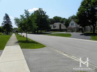 Aintree subdivision in St. Charles, IL