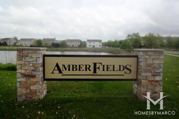 Amber Fields subdivision in Aurora, IL