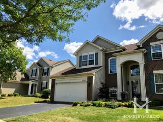Amber Fields subdivision in Aurora, IL