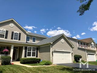 Amber Fields subdivision in Aurora, IL