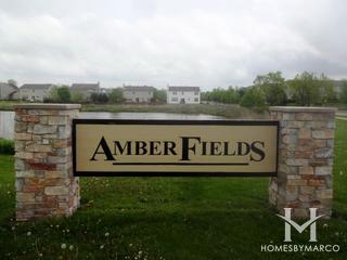 Amber Fields subdivision in Aurora, IL