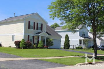 Arrow Wood subdivision in Aurora, IL