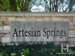 Artesian Springs subdivision in St. Charles, IL