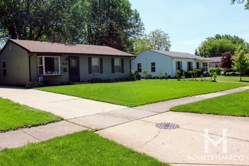 Beau Ridge subdivision in Aurora, IL