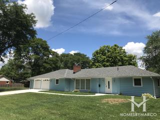 Bishop Park subdivision in Aurora, IL