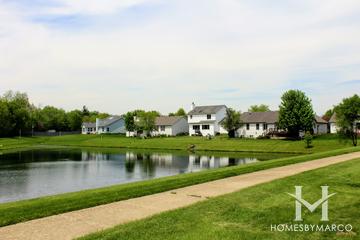 Blackberry Trail subdivision in Aurora, IL